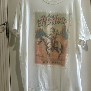 Ariat White Rodeo Graphic Tee